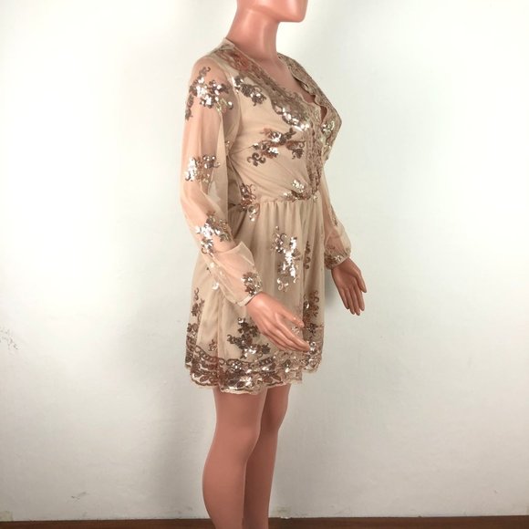 SEXY JUMPSUIT ROSE GOLD❤️ - Picture 8 of 11